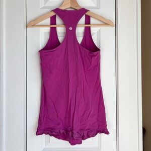 GUC Lululemon Magenta Active Racerback Tank Top